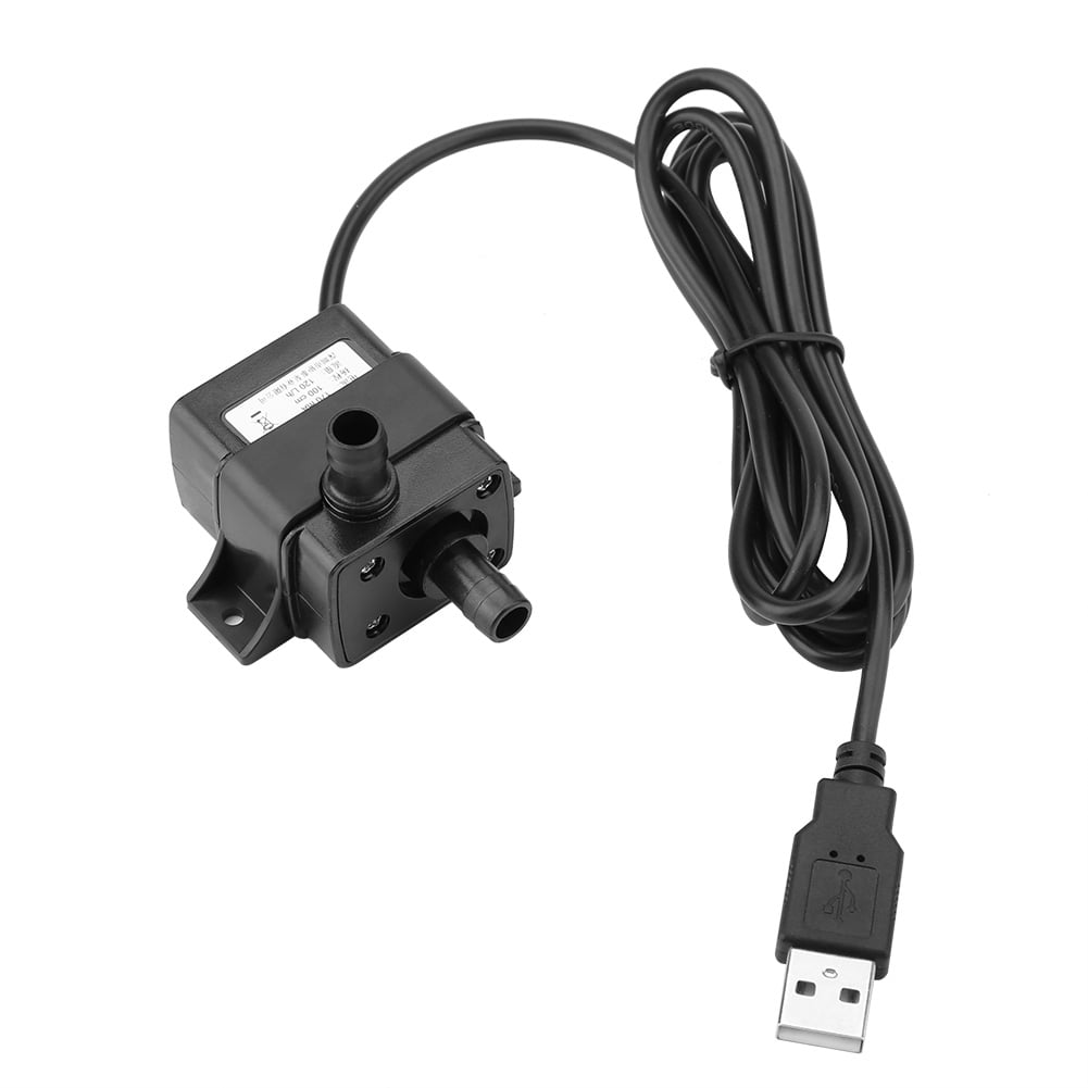 Cergrey USB Water Pump, Aquarium Pump,USB DC 5V Brushless Pump Aquarium Fish Tank Fountain Water