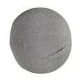 thumbnail image 3 of Yoga Ball Cover Exercise Ball Cover with Convenient Carrying Handles Storage Bag Gray 55cm, 3 of 8