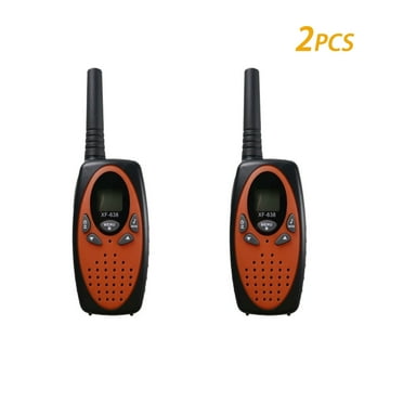 GJX 2-Pack Walkie Talkies,Portable 0.5W FRS Walkie Talkie for Kids,Walkie Talkie Long Range 3KM