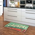 thumbnail image 2 of Dreamtimes Vintage Laundry Kitchen Mats Washable Long Floor Runner Rug Non-Slip Fatigue Area Rugs Modern Absorbent Doormat Cushioned for Farmhouse Home Bath Indoor Outdoor Decor 39"x20", 2 of 6
