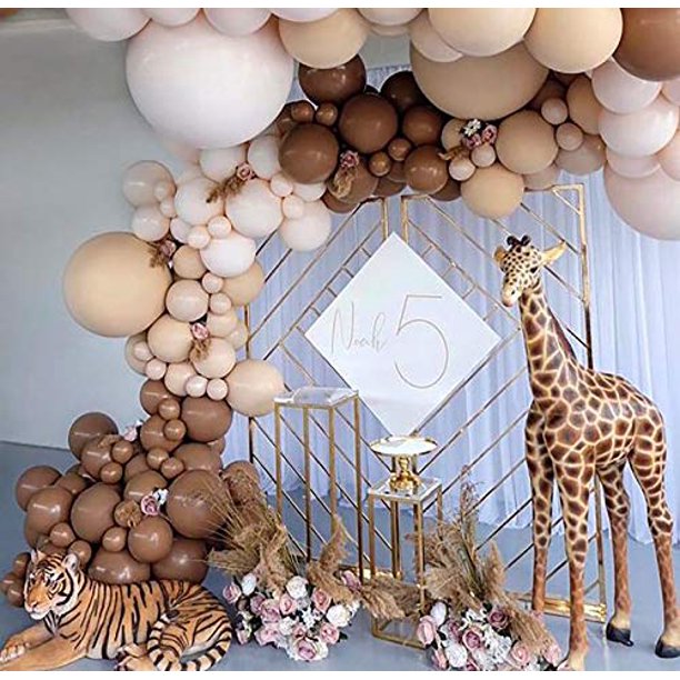 Oopat Diy Caramel Coffee Balloon Arch Garland For Kids Safari Baby Shower Bear Themed Birthday Neutral Wild One 1st Birthday Backdrop Party Decoration Walmart Com Oopat Diy Caramel Coffee Balloon Arch Garland For Kids Safari Baby Shower Bear Themed Birthday Neutral Wild One 1st Birthday Backdrop Party Decoration Walmart Com