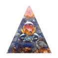 thumbnail image 3 of Pirámide de orgonita JShteea 5 cm Heal Chakra Crystal Stone Energy Orgone Generator D, 3 of 9