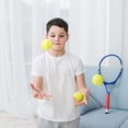 thumbnail image 2 of Lot de 12 Balles de Tennis avec Sac de Rangement - Balles de Tennis à Paroi Épaisse de Qualité Fine - Parfaites pour le Tennis et le Cricket,12 * Balles de Tennis 1 * Sac de Rangement,Vert, 2 of 7