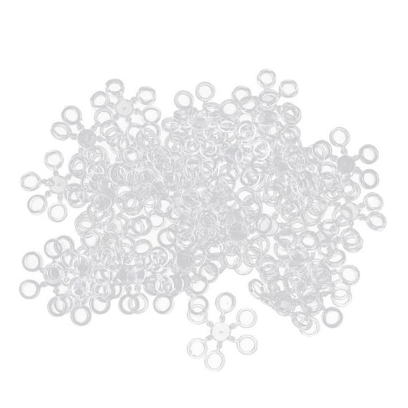S SERENABLE 40 Accessoires de Pêche pour Carpe Granulés de Pêche Bandes Appât Bandes Élastiques 5 mm