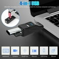 thumbnail image 2 of 4 Ports USB 3.0 Hub 2 PCS High Speed USB 3.0 4 Port Hub Splitter Up To 5Gbps Plug and Play Security&Portable For Mac  MacBook Air, 2 of 8