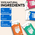 thumbnail image 5 of FOMIN Acidified Deodorant Wipes For Women - 45 Count - Variety Pack – Hypoallergenic, pH Balanced Whole Body Wipes - Plastic-Free, Exfoliating & Advanced Odor Control Underarm Body Wipes, 5 of 6
