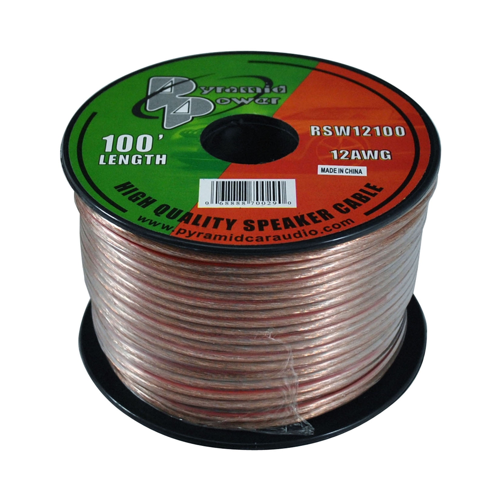 Pyramid RSW1250 12 Gauge 50 Feet Spool of High Quality Speaker Zip Wire