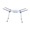 thumbnail image 2 of Tendedero de ropa, soporte para secadora de ropa, minimalista, ligero, plegable, con alas. azul, 2 of 9
