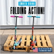Madd Gear Folding Kick Scooter For Kids – Lightweight Steel Frame, Adjustable Handlebar, Ages 3+ – Madd Gear Flow 100