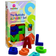 Alphabet Set Magnetic Upper Case Letters 4" by Rubbabu