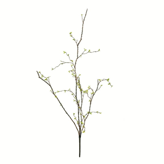 Vickerman 33" Artificial Green Baby Leaf Branch, Pack of 2
