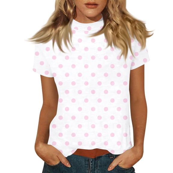 Sexlip Women's T-Shirt Short Sleeve Loose Fit Comfortable Wear All Occasion Use Soft Comfortable Fashion Forward Modern Style White L