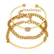 thumbnail image 2 of Brazalete para mujer, regalos para mujer, moda casual vintage, pulsera para mujer, conjunto de joyería de cadena, accesorios para fiesta y boda, pulsera para mujer, 2 of 5