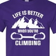 thumbnail image 4 of Inktastic Rock Climbing Mountains T-Shirt, 4 of 5
