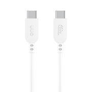 onn USB-C to USB-C Charging Cable 6ft Fast Charging USB-IF Certified White