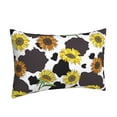 thumbnail image 2 of Bixox Black Cow Print Printed Pillow Protector,Super Soft Ideal for Home,Guests,Rentals - 20"x30", 2 of 8