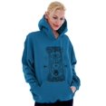 thumbnail image 3 of Celestial Hourglass Symbolic Bee Hoodie Sweatshirt Women Men Brisco Brands S, 3 of 6