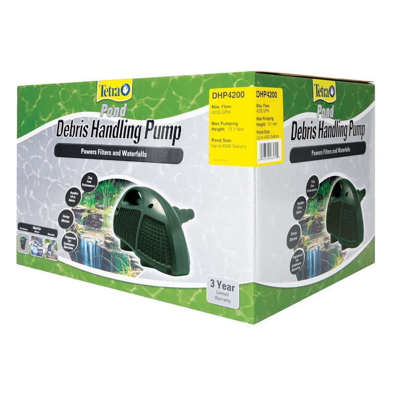 TetraPond™ Debris Handling Pond Pumps TetraPond™ Debris Handling Pond Pumps