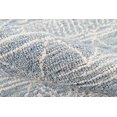thumbnail image 4 of Momeni MALLOMRC-1LBL3656 3 ft. 6 in. x 5 ft. 6 in. Mallorca-1 Hand Hooked Rectangle Area Rug - Light Blue, 4 of 6