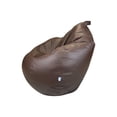 thumbnail image 4 of Sillon puff LUNICS oval extragrande color chocolate, 4 of 4