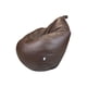 thumbnail image 4 of Sillon puff LUNICS oval extragrande color chocolate, 4 of 4