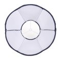 thumbnail image 7 of Bell Lamp Shade, Blue Lampshade Replacement 6'' Top x 12'' Bottom x 8.5'' Height, Spider Fitter, 7 of 7