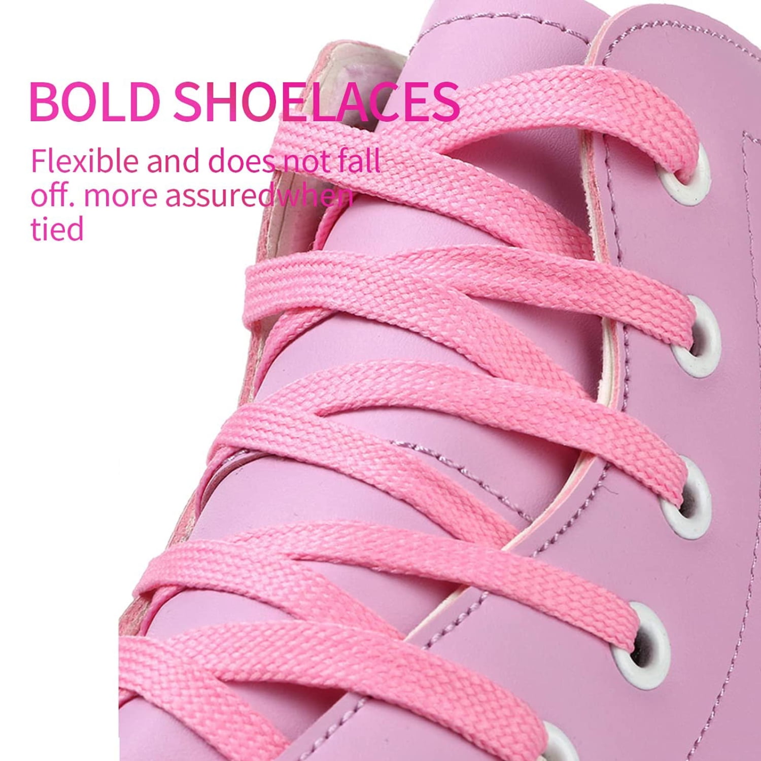 FACNOATIHN Roller Skate, Classic Fashion Skates for Adults Kids with Light up Wheels, Pink(Women's 10.5)
