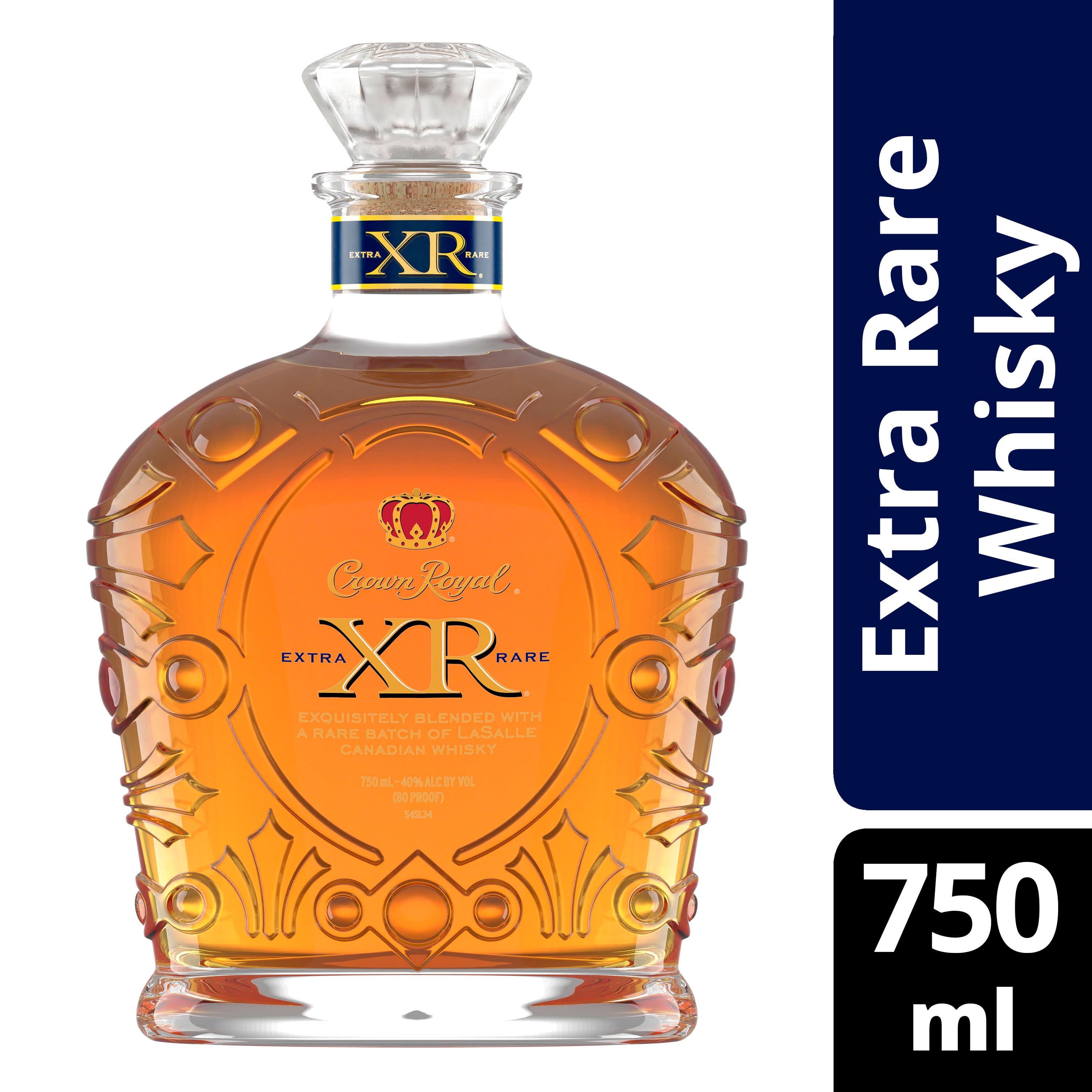 Crown Royal XR Extra Rare Blended Canadian Whisky, 750 mL