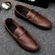 thumbnail image 2 of Mocasines británicos transpirables y holgados sin cordones, de estilo coreano, de moda, para primavera y otoño, para hombre, 2 of 5