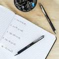 thumbnail image 6 of (6 pack) Pen+Gear Retractable Gel Pens, Medium Point, 0.7 mm, Black, 2 Count, 6 of 9