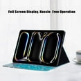 thumbnail image 5 of GSFY Case for iPad Pro 11 Inch 5th Generation (M4) 2024, Smart Premium PU Leather Flip Stand Cover with Card Cash Pocket Auto Sleep Wake for 2024 iPad Pro 11 5th Gen, Almond Flower, 5 of 8