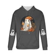thumbnail image 3 of Blusa con capucha de manga larga para hombre, moda para el Día de Todos los Santos, estampado de fantasmas, sudadera con capucha y cordón para el tiempo libre, sudadera con capucha para hombre, blusa, 3 of 3