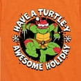 thumbnail image 3 of Teenage Muntant Ninja Turtle - Have A Turtley Awesome Holiday - Toddler And Youth Short Sleeve Graphic T-Shirt, 3 of 5