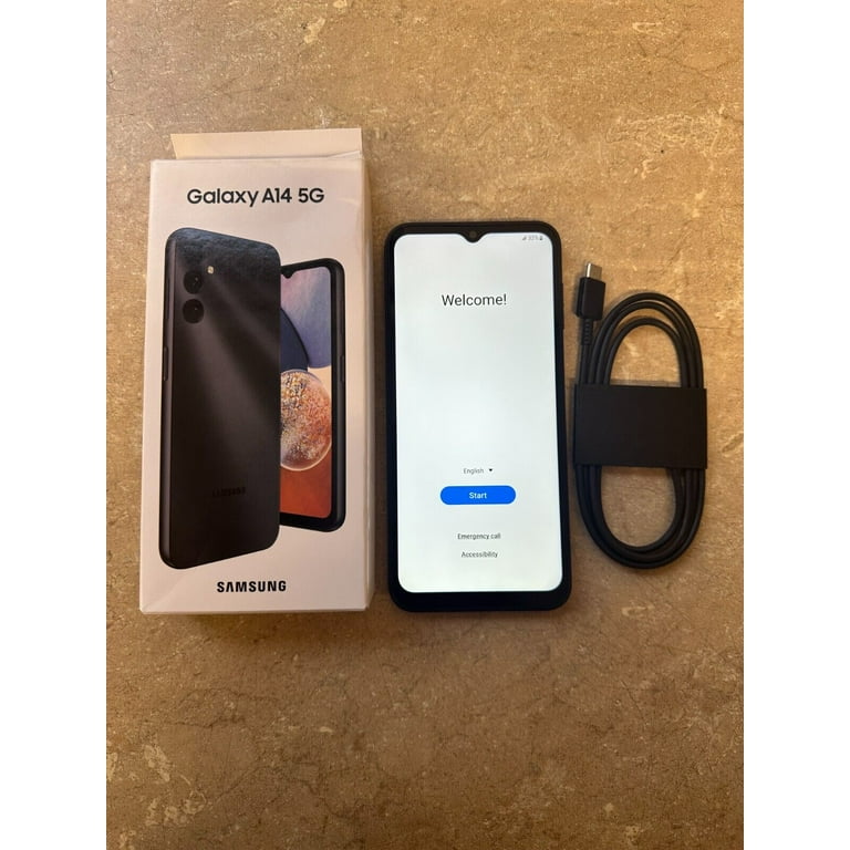 Samsung Galaxy A14 5G SM-A146U 64GB Black - Unlocked, ATT