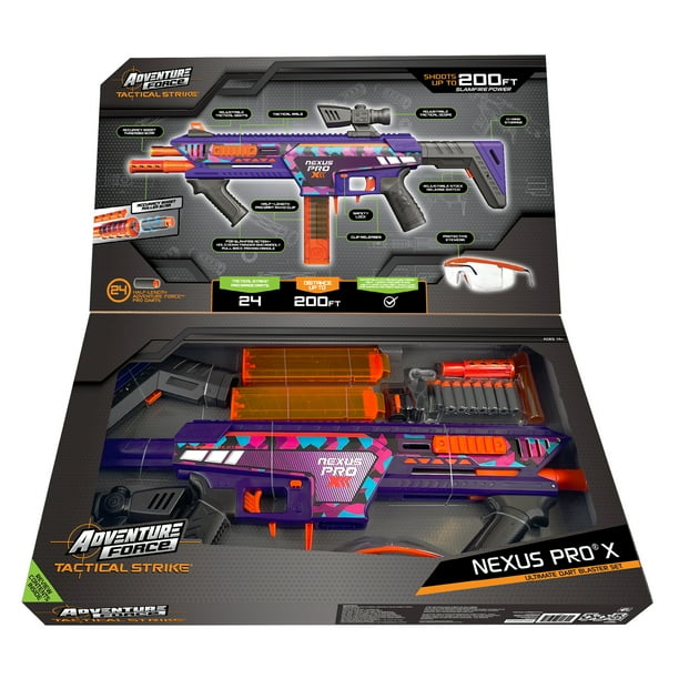Adventure Force Tactical Strike Foam Dart Blaster + Eyewear