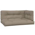 thumbnail image 4 of vidaXL 5 Piece Patio Pallet Sofa Set with Cushions Solid Wood Acacia, 4 of 9