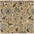 thumbnail image 5 of SAFAVIEH Blossom Layla Floral Flowers Wool Runner Rug, Beige/Multi, 2'3" x 6', 5 of 8