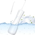 thumbnail image 1 of Flosser de agua portátil inalámbrico, 6 modos, 5 puntas de chorro, irrigador bucal dental profesional Namotu CZMR-ZC129, 1 of 7