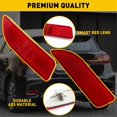 thumbnail image 5 of 1Pair Rear Bumper Reflector(LH+RH) 8191002130 for 2.4L 11-13, 5 of 5