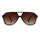 thumbnail image 4 of Gafas de sol polarizadas Retro para mujeres y hombres, gafas de sol de piloto Vintage de gran tamaño de los años 70, marco cuadrado grande, gafas Retro de doble puente Anti UV JFHHH pequeña, 4 of 5
