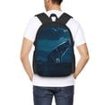 thumbnail image 4 of Easygdp Lonely Night Wolf Mochila de Gran Capacidad Minimalista Ideal para Escuela, Viajes y Uso Diario, 4 of 6