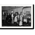 thumbnail image 2 of Historic Framed Print, The smallest shrimp-picker, standing on the box is Manuel, about five years old, who worked here last year also. Cannot understand a word of English. Dunbar,, 17-7/8" x 21-7/8", 2 of 9
