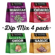 Sauce Goddess Dip Mix 4 Pack