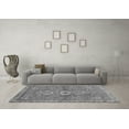 thumbnail image 3 of Ahgly Company Indoor Square Abstract Gray Modern Area Rugs, 8' Square, 3 of 4