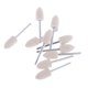 thumbnail image 2 of 10 piezas 3 mm vástago lana fieltro cabeza pulido punto pulido herramienta tampones para amoladora herramientas rotativas 10mm Jinwen Punto de fieltro montado, 2 of 8