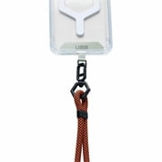 Urban Armor Gear Civilian Slim Crossbody Lanyard, Rust/Black
