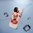 thumbnail image 5 of DistinctInk Tough Case for Apple iPhone 13 MINI (5.4" Screen), Compatible with MagSafe Charging - Valentine's Day Yorkshire Terrier Puppy, 5 of 6