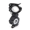 thumbnail image 3 of Soporte para linterna, soporte de rotación de 360 ​​grados, Clip para lámpara de bicicleta MTB, color blanco, 3 of 6