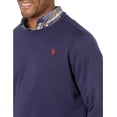 thumbnail image 3 of U.S. Polo Assn. Men's Classic Solid Crew Neck Sweatshirt, Classic Navy, Medium, 3 of 3