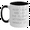 White/Black, variant on Funny Flight Attendant Gifts - Keep Calm And Let The Flight Attendant Handle It, Two Tone Coffee Mug for Mother's Day, Gifts from Friends, Gifts for Flight Attendant